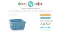 Desktop Screenshot of decorbycolor.com